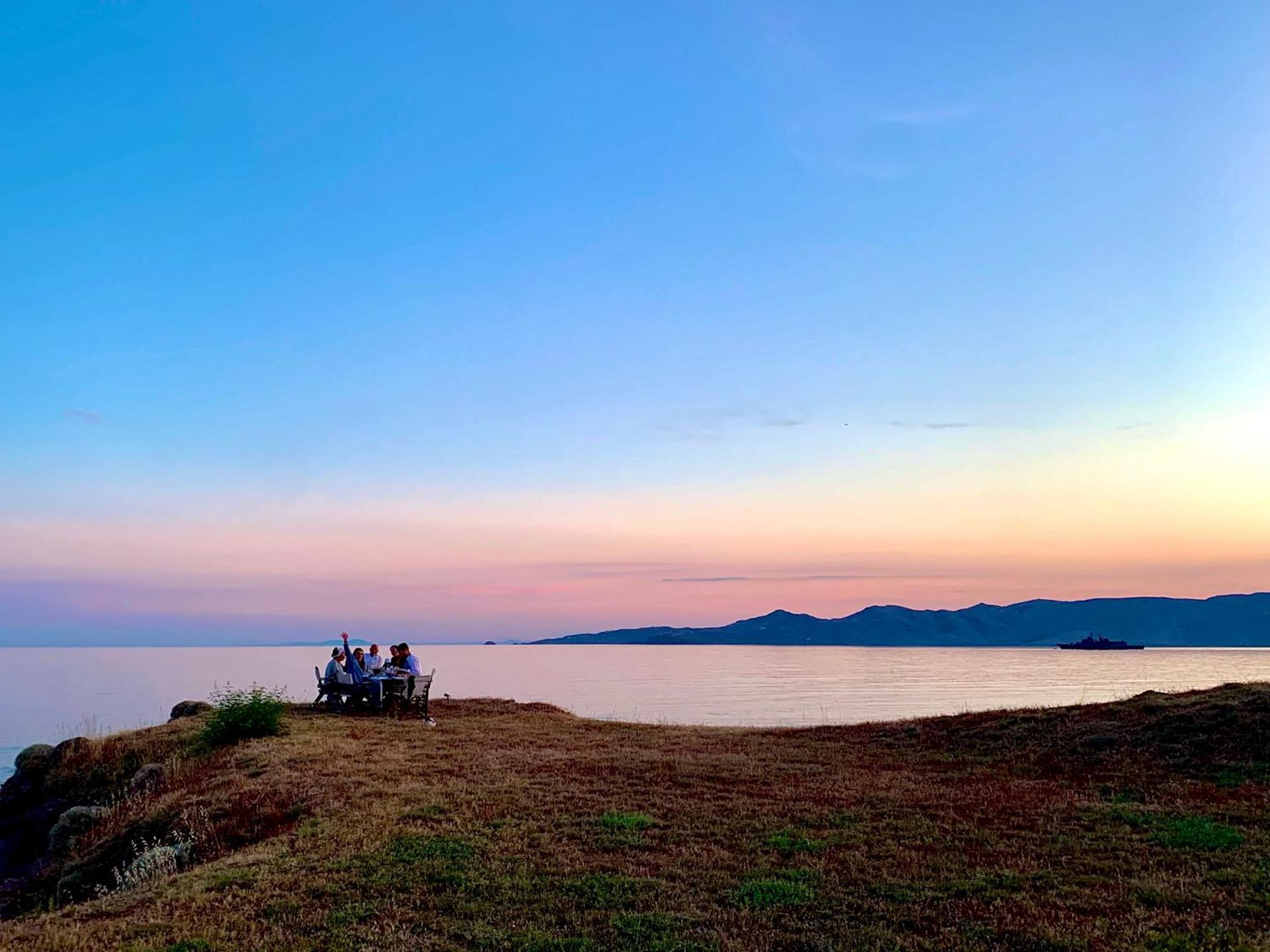 Beach House Set In A Beautiful Bay 卡利斯托斯 外观 照片